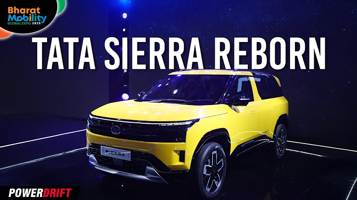 Tata Sierra is HERE - Tata's Hyundai Creta Rival showcased | PowerDrift QuickEase