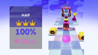 Rolling Sky | HAP (Arabic song) – remake 13 | ★★★★ | 100% (10/10) | All Crowns