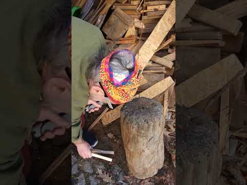 Bushcraft und Outdoor Messer aus dem Lidl für 3,99 € inklusive Feuerstahl