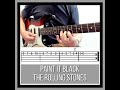 Easy guitar riffs  paint it black  the rolling stones tab how to play paint it black