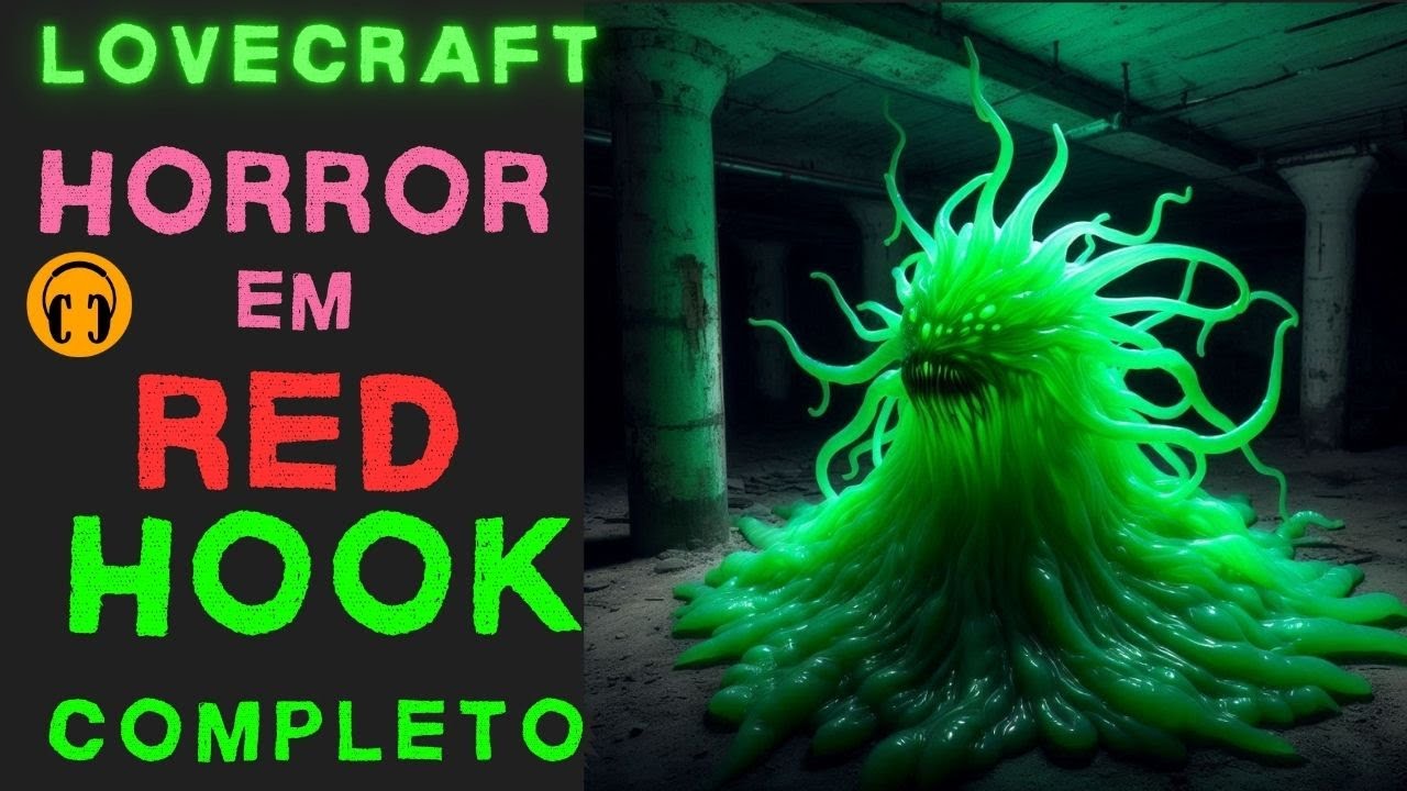 916 - O HORROR EM RED HOOK - LOVECRAFT - CONTO UM CONTO AUDIOLIVRO VOZ COMPLETO!