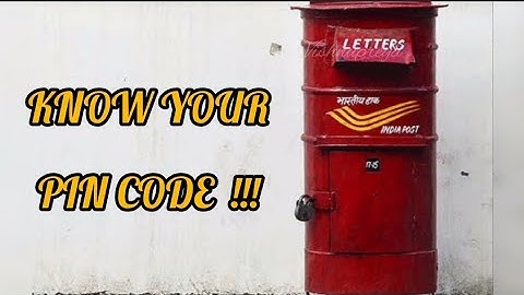 Know your PIN CODE!!! #pincode #india #post #indiapost #postalservice #state #postoffice #postal