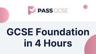 GCSE Maths Foundation FULL Course in 4 Hours | Revision for 2025/2026 Exams | Pass GCSE