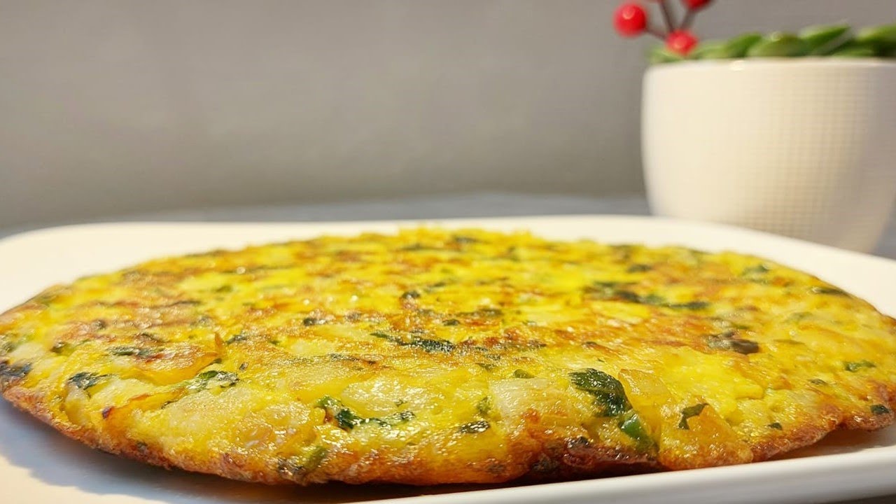 Delicious Cabbage Omelette!! Very Easy to make and it taste so good