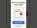 How to delete pages from PDF for free! #editpdf #deletepag How to Remove Pages from PDF