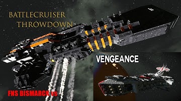 Battlecruiser Throwdown: Bismarck vs Colony Wars Dreadnought Vengeance