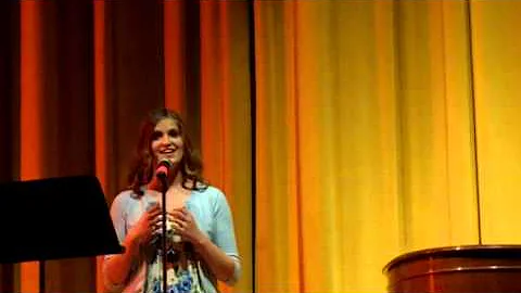 Katya Monarski singing Think of Me