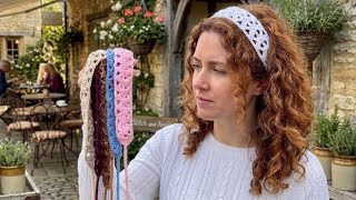 Easy & Fast Crochet Headband/ Crochet Headband/ Craft And Crochet 3526/ Crochet For Beginners
