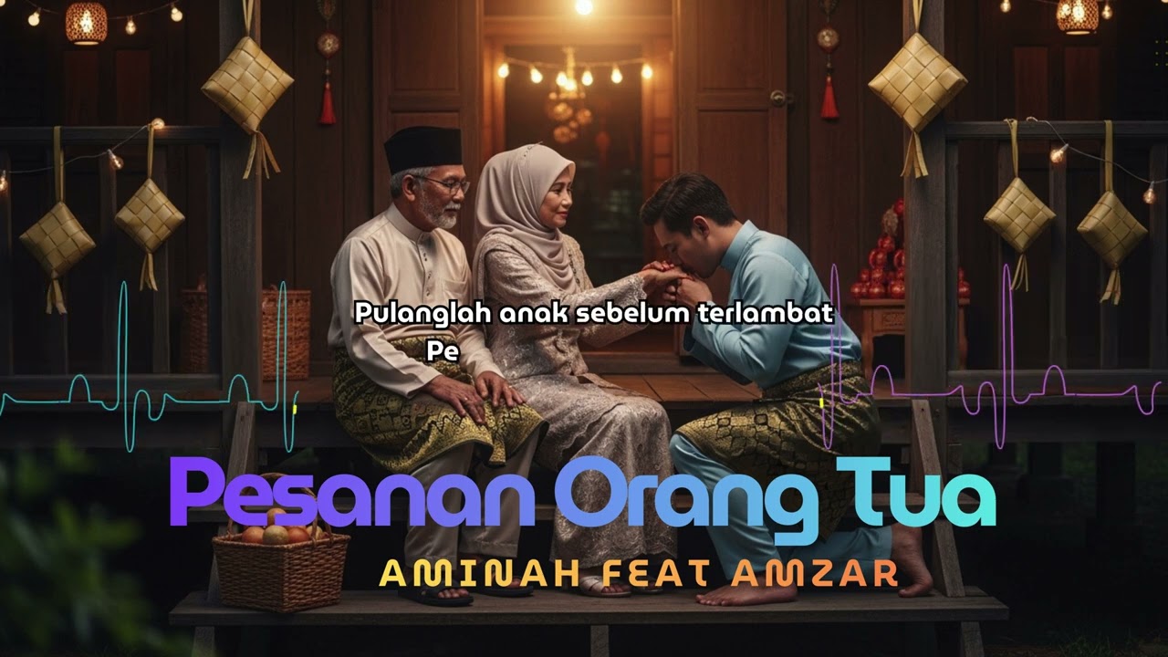 Lagu Raya Viral Trending New: Pesanan Orang Tua  Aminah Feat Amzar