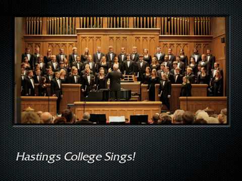 The Hastings College Choir performs Christopher Smart's ecstatic 18th-century poetry as selected and set by 20th-century composer Benjamin Britten. Dr. Fritz Mountford, conductor. Vocal soloists are choir members Shelby Leyland, soprano; Ashten Purviance, mezzo-soprano; Sean Anders, tenor; and Michael Lambelet, baritone. Prof. Ruth Moore plays the magnificent mid-century Austin organ in the sanctuary of First Presbyterian Church, Hastings, Nebraska.