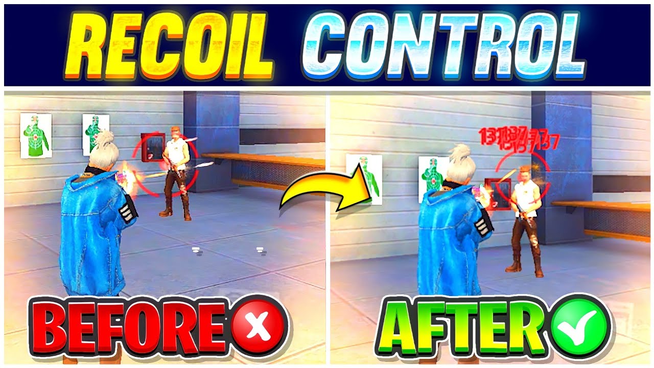 How To Control Recoil In Free Fire 🔥 Headshot Recoil Problem Solved