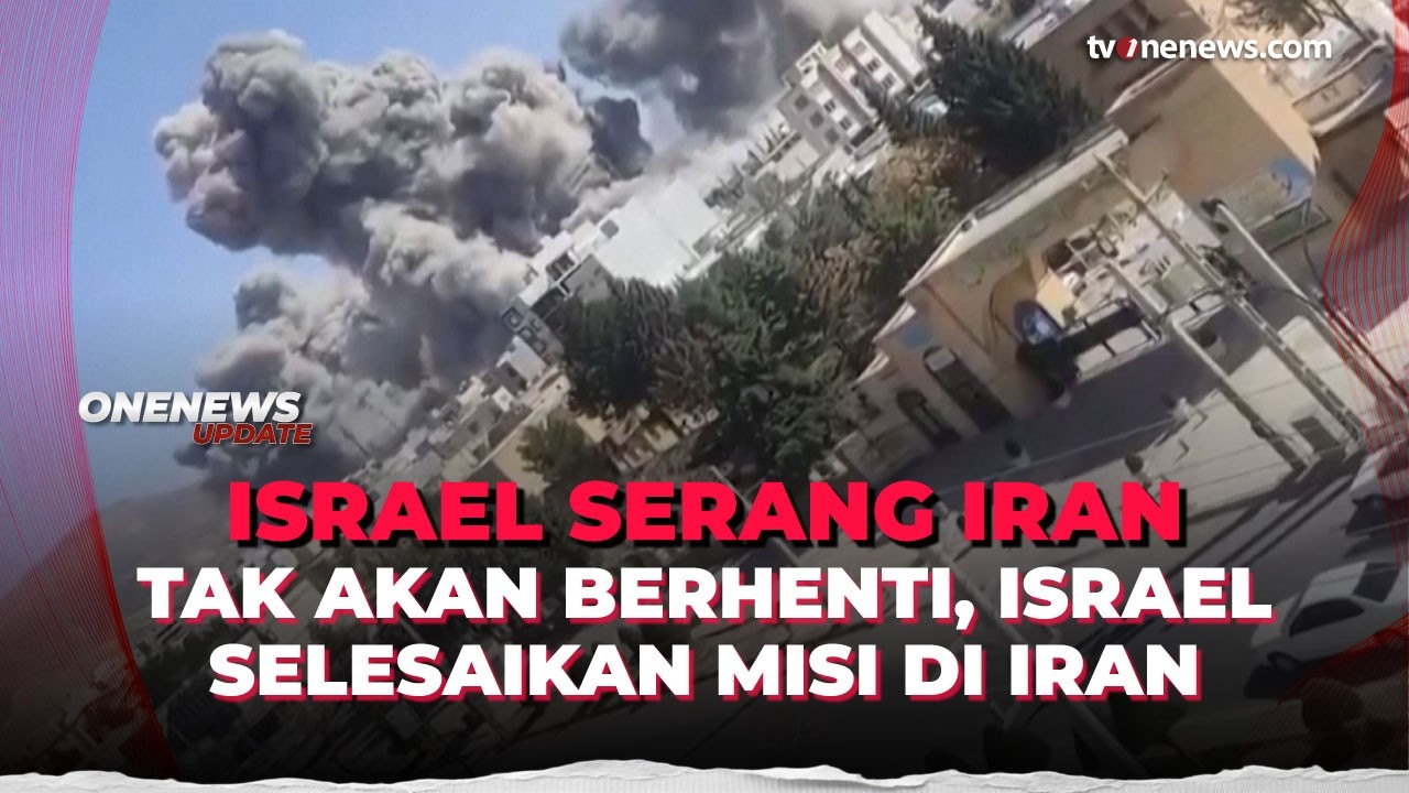 Kunjungi Tempat Ledakan Rudal, Netanyahu Tegas Fokus Selesaikan Misi Serangan | OneNews Update