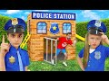 دانا وداني يلعبان بألعاب الشرطة الجديدة | مغامرات فرقة الشرطة للأطفال