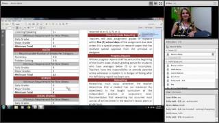Skyward Report Card Training Webinar