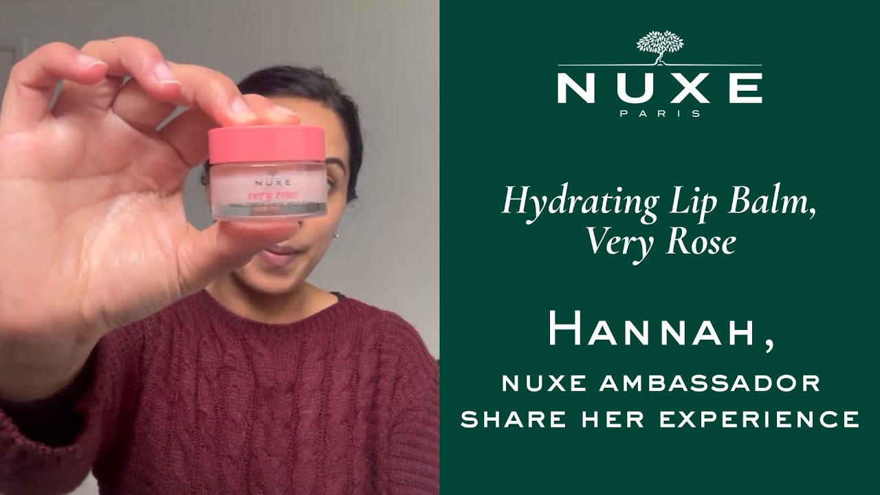 NUXE Hydrating Lip Balm, Very Rose The Ultimate Solution for Dry Lips