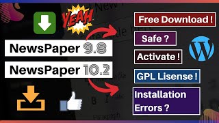 NewsPaper 10 & 9 Theme Free Download | NewsPaper 10 WordPress Theme GPL License Free Download