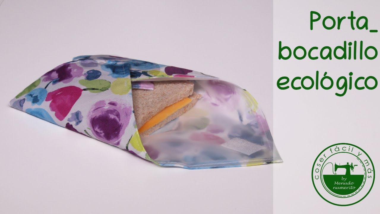 Portabocadillos ecológico reutilizable