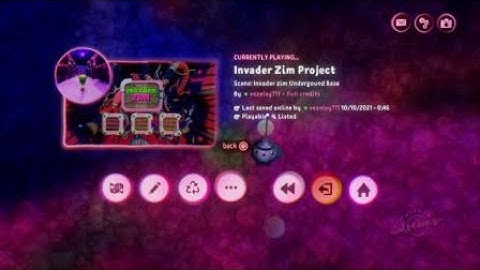 Invader Zim Game PS4 Beta