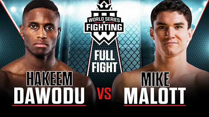 Full Fight | Hakeem Dawodu vs Mike Malott | WSOF 1...