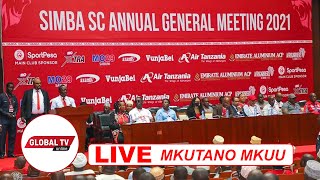 🔴#LIVE: SIMBA SC MKUTANO MKUU, MOO DEWJI APEWA URAIS, CHAMA ANARUDI MSIMBAZI, MBUNGE ZUNGU ALIPUKA..
