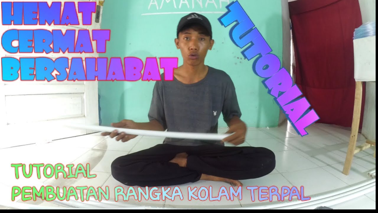 TUTORIAL KOLAM TERPAL VIRAL. 