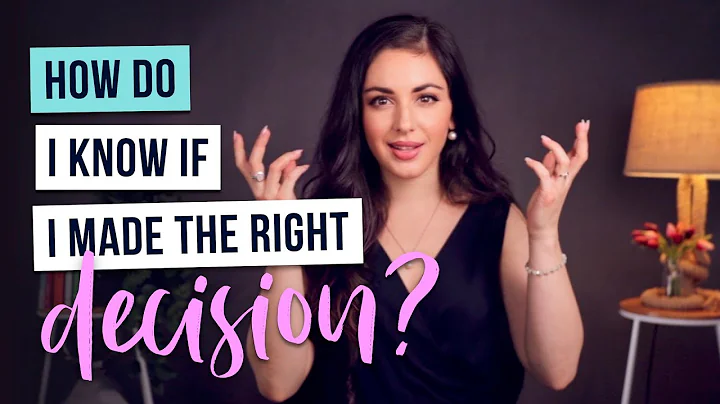 How Do You Know if You Made the Right Decision?  |  3 Filter-Questions - DayDayNews