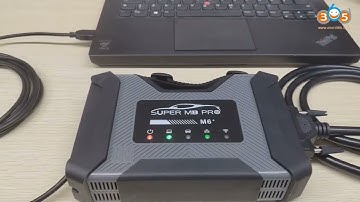 How to use Super MB Pro M6+ with BMW AiCoder obdii365