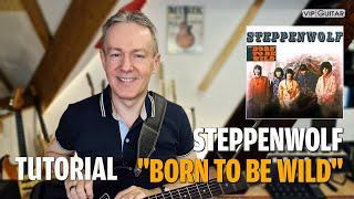 SongtutorialBorn to be wild Steppenwolf Rockklassiker ein Muss fr jeden Gitarristen
