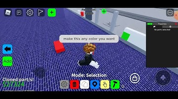 How to make a color changing block in Obby Creator!