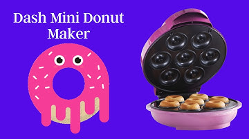 Dash Mini Donut Maker Machine for Kid-Friendly Breakfast, Snacks