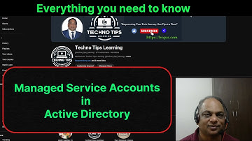 Everything About Managed Service Accounts in Active Directory | Standalone and Group Managed