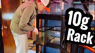Another DIY 10 gallon Aquarium Rack Build