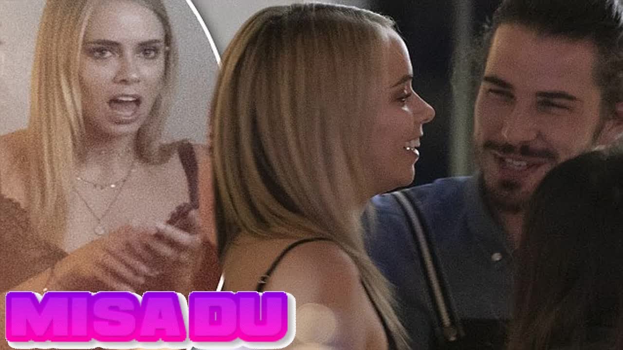 Tully Smyth gets caught flirting with her model ex Anthony Drew - YouTube