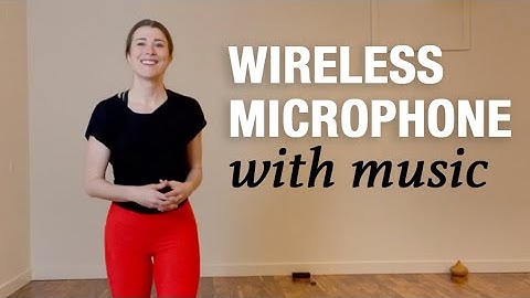 Wireless Microphone for Hybrid Yoga WITH Music – Rode Wireless Go II Demo