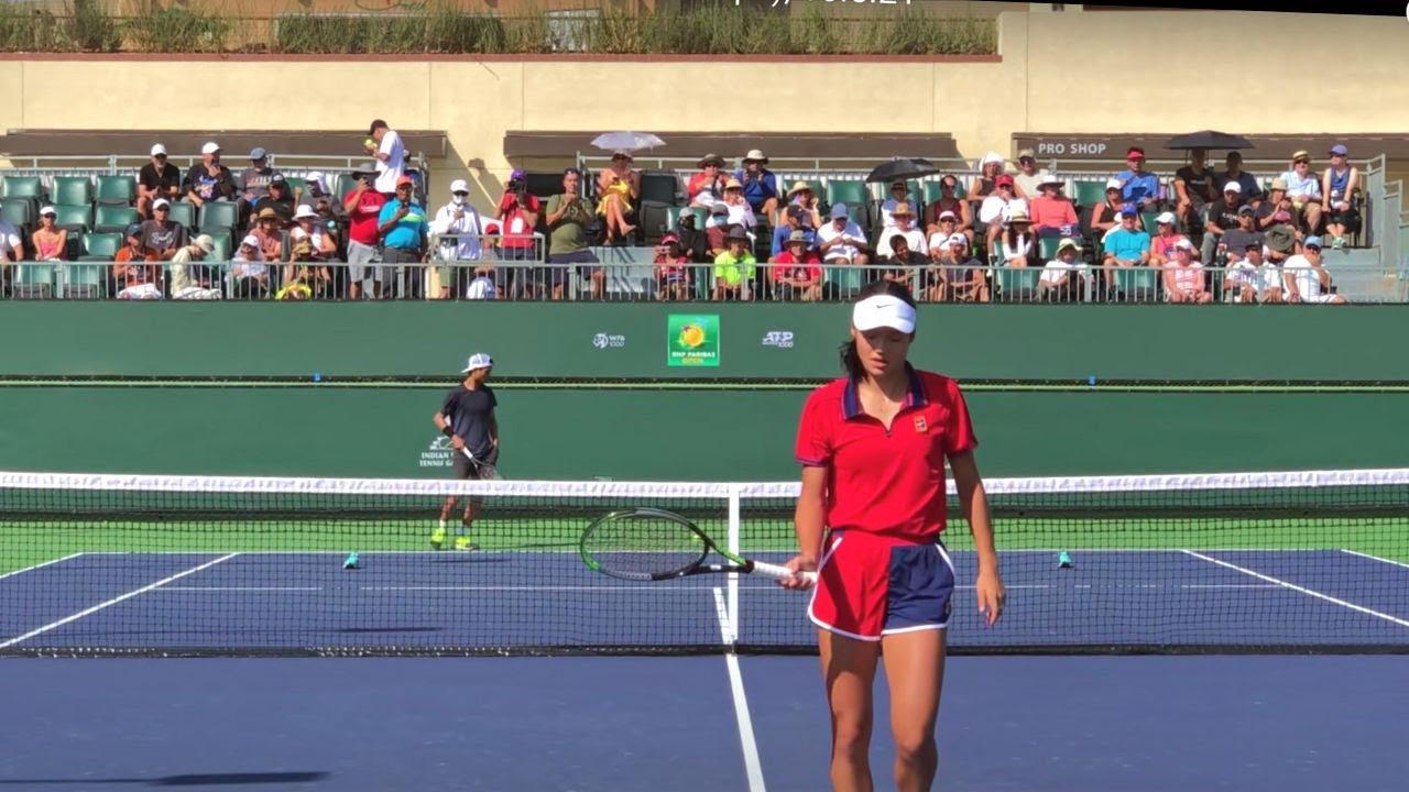 Emma Raducanu |IW Court Level Practice 10.5.21 [4k 60fps]