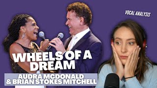 AUDRA MCDONALD & BRIAN STOKES MITCHELL "Wheels Of A Dream" Tony Awards 2021 | Vocal Coach Reacts