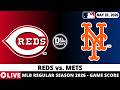 CINCINNATI REDS VS NEW YORK METS ⚾️ MLB Game Score Radio Play-by-Play