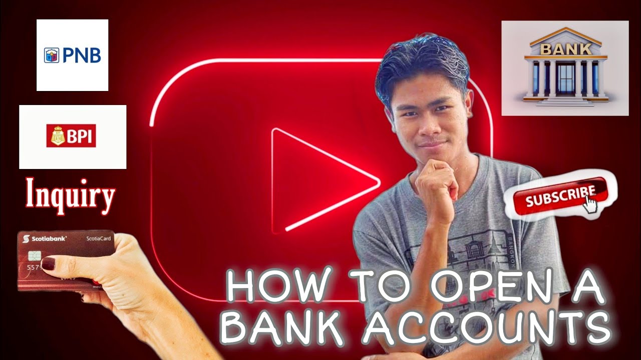 How to open a bank account for youtube bank inquiry. YouTube