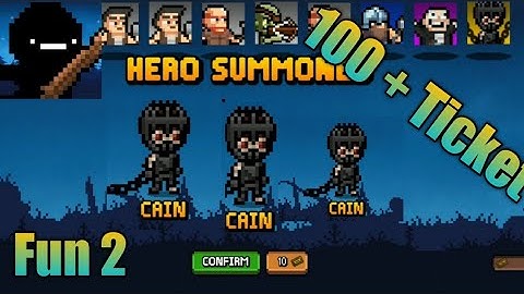 Days Bygone Cain Hero opening 100+ Ticket || Fun 2