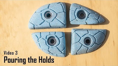 DIY Climbing Holds: Pouring the Holds