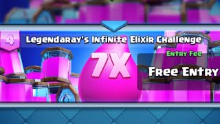 Legendary's Infinite Elixir Challenge - Clash Royale