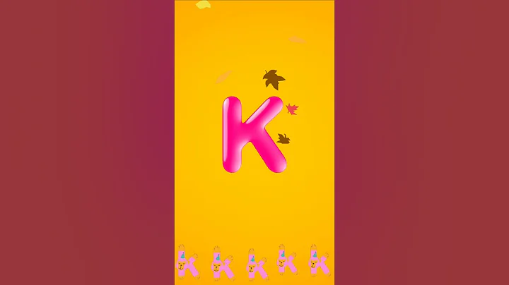 The letter K song | Learn the Alphabet #shortreels #nurseryrhyme