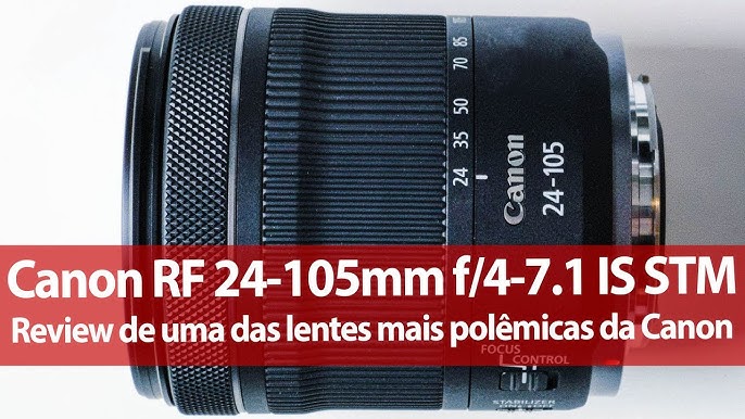 Comprar Objetiva Canon RF 24-105mm F4-7.1 IS STM — Loja Canon Portugal