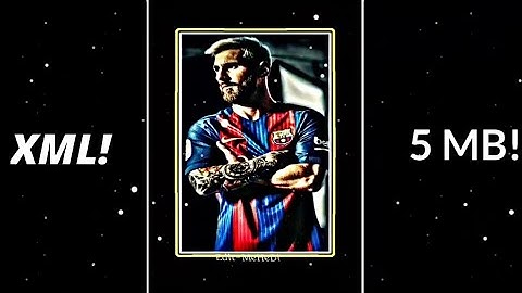 Messi 3d (Xml) Edit AlightMotion | Messi, Ronaldo 3d (Xml) By #EditOfGaming100
