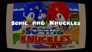 Continue - Sonic and Knuckles