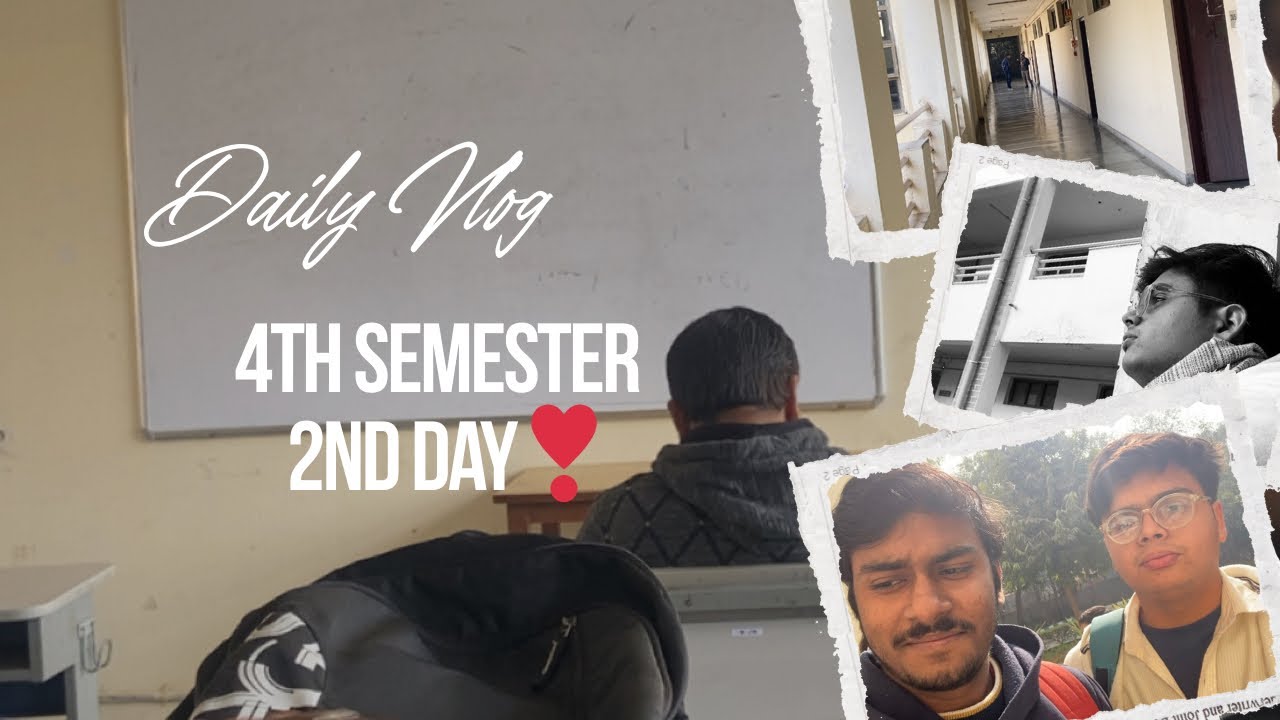 2nd Day of 4th Semester | Maharaja Agrasen College | University of Delhi | College Life In Delhi 