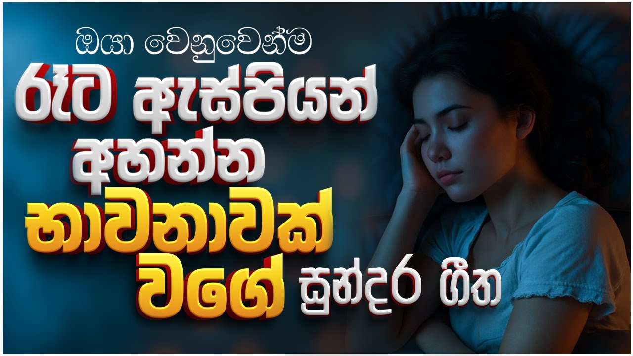 රෑට තනියම අහන්න | Manoparakata Sindu | Sinhala Sindu | Sinhala Song Collection | Sinhala Song