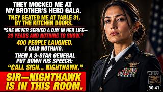 My Brother Mocked Me in Front of Everyone—Then a Three Star General Said, “You Have No Idea Who She