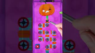 Worm Out: Bonus Level 11 Pumpkin Tube Puzzle #puzzlegame #gameplay by  #mrpinkdot screenshot 3