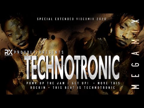 Technotronic - Megamix 2020 Videomix 80S 90S Pump Up The Jam Get Up 80S 90S Rx